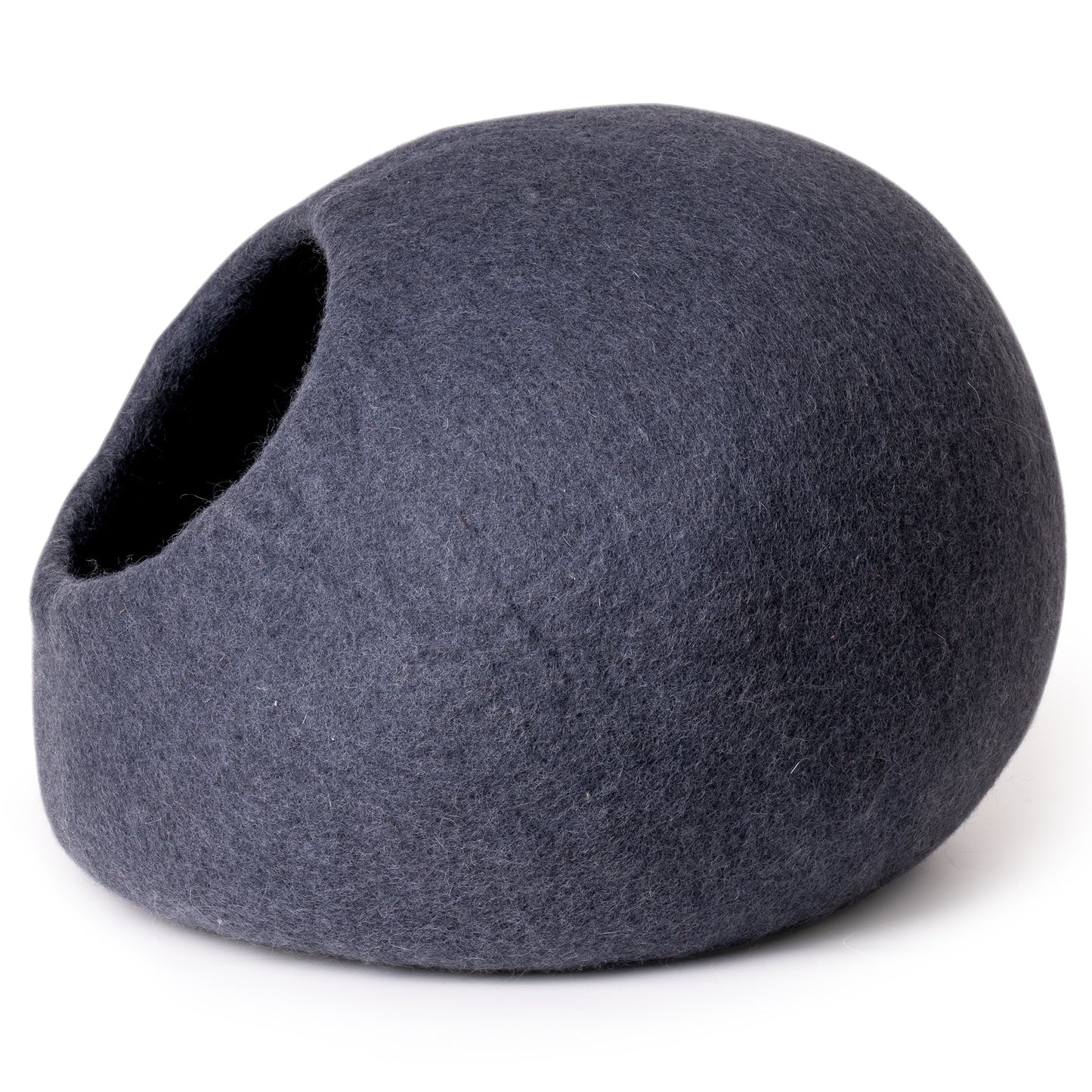 Cat Cave Bed - Handmade Wool Cat Bed Cave with Mouse Toy, Cozy and Durable, Available in Various Sizes and Colors