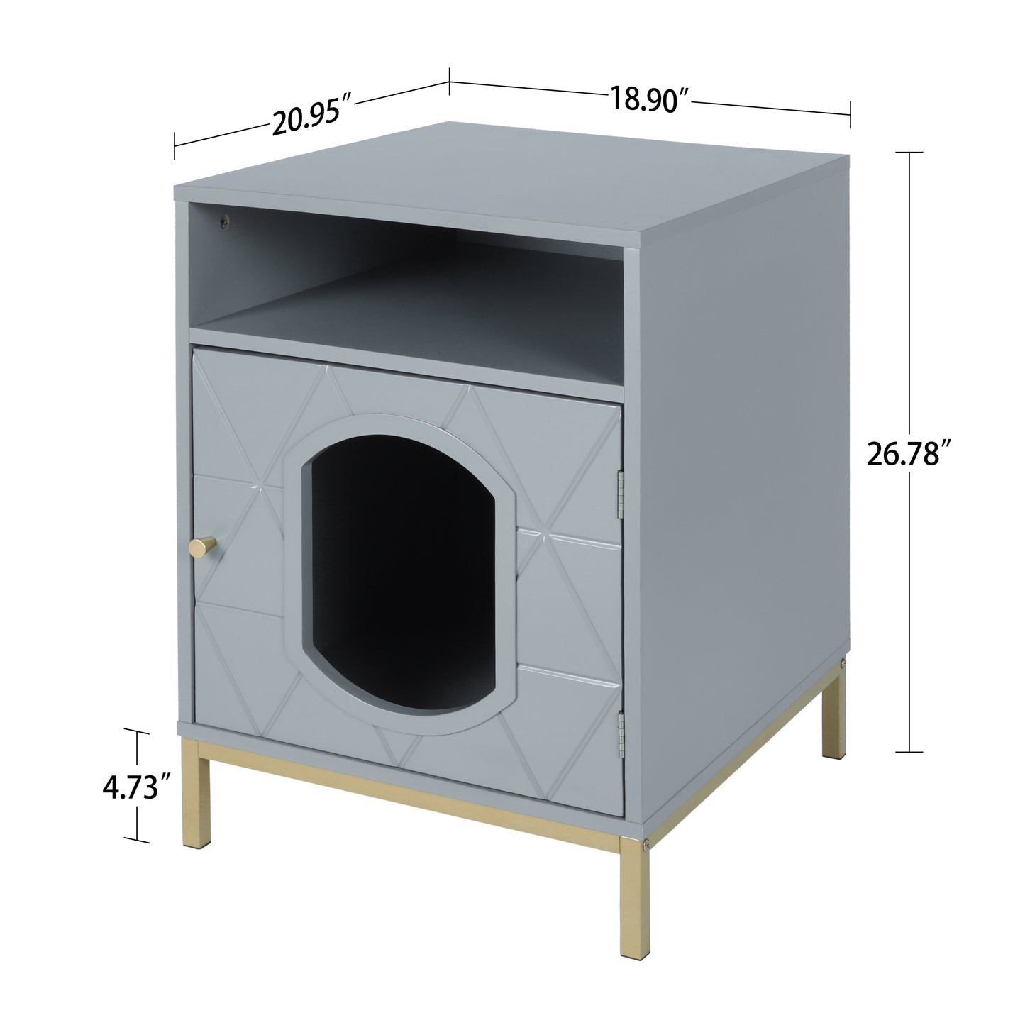 Cat House: Modern Natural Style Indoor Hideway for Cats - Spacious, Cozy, and Stylish Hideout in Various Colors and Sizes