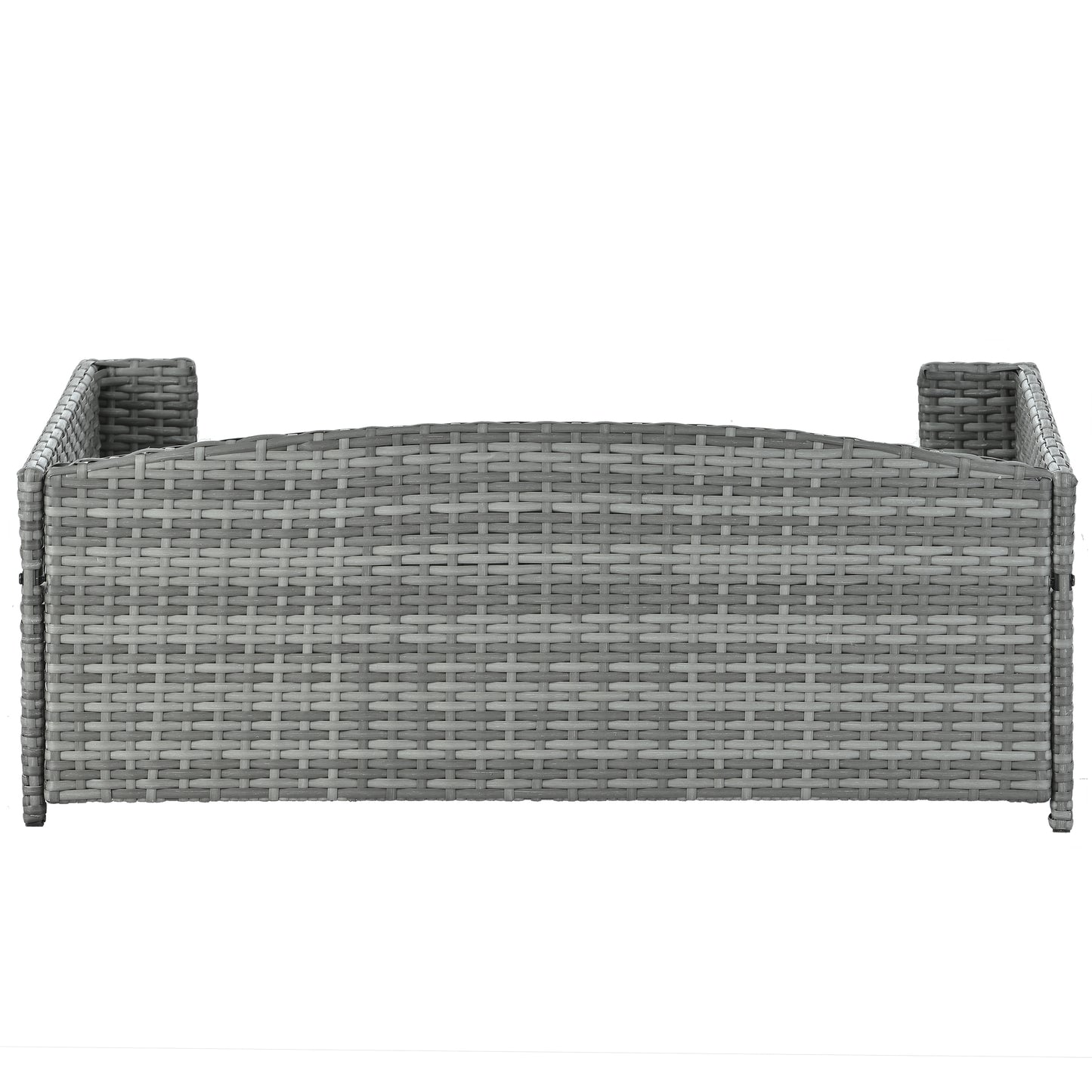 Dog Bed: Comfortable Pet Enclosures, Outdoor Furniture & Patio Sets | PE Wicker, Cushioned Dog Bed