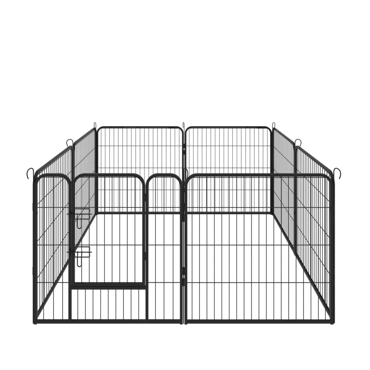 8-Panels High Quality Large Indoor Metal Puppy Dog Run Fence - Wholesale & Cheap Iron Pet Dog Playpen