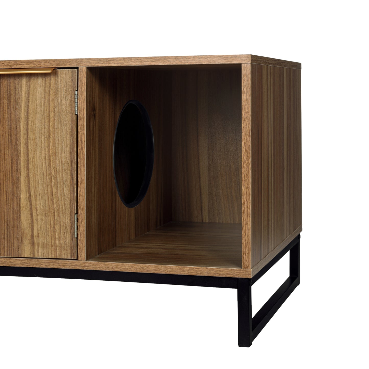 Cat House TV Stand: Pet House for Living Room - Multi-Functional Furniture with Storage Space for your Feline Friend - Available in Various Sizes and Colors