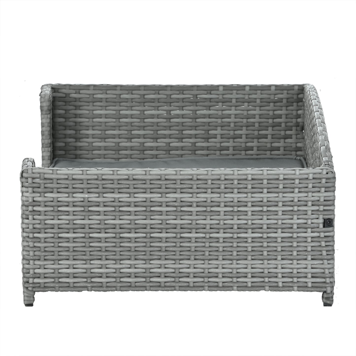 Dog Bed: Pet Enclosures, Outdoor Furniture & Seasonal PE Wicker - Comfy Cushion, Various Sizes, and Colors