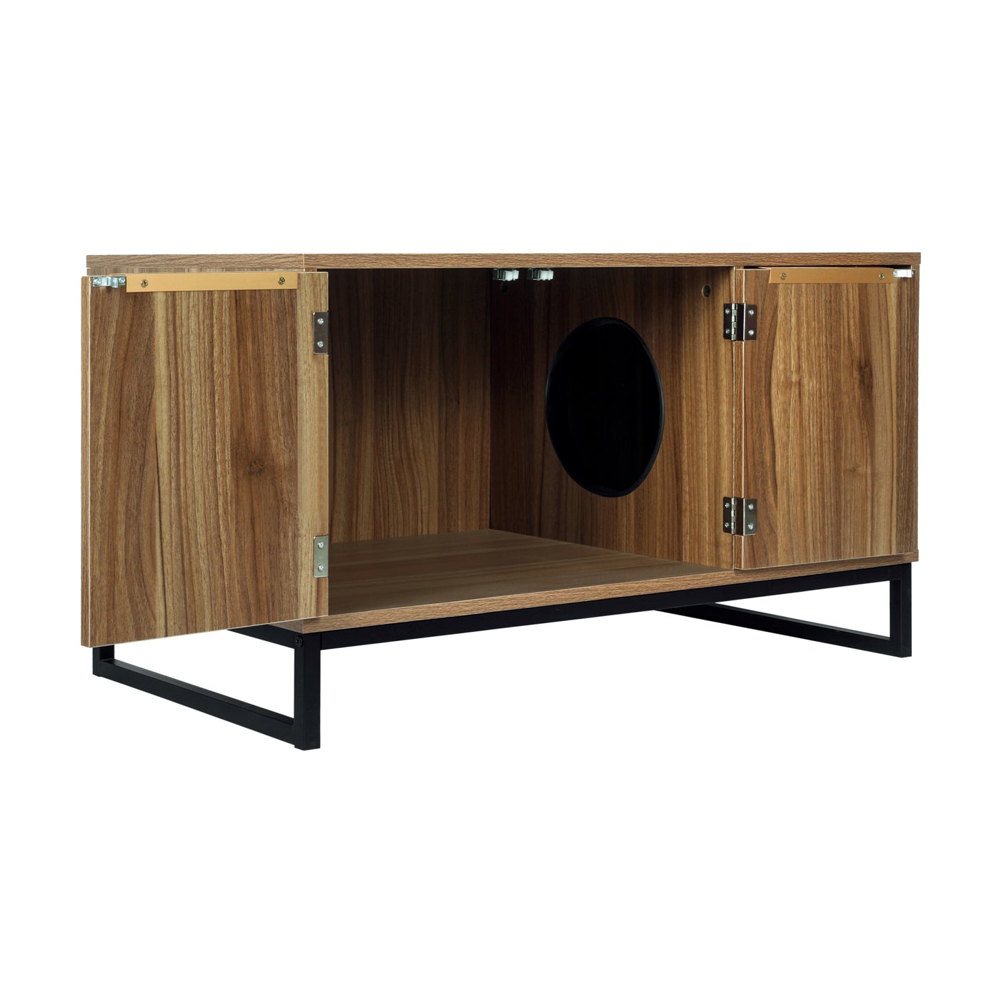 Cat House TV Stand: Pet House for Living Room - Multi-Functional Furniture with Storage Space for your Feline Friend - Available in Various Sizes and Colors