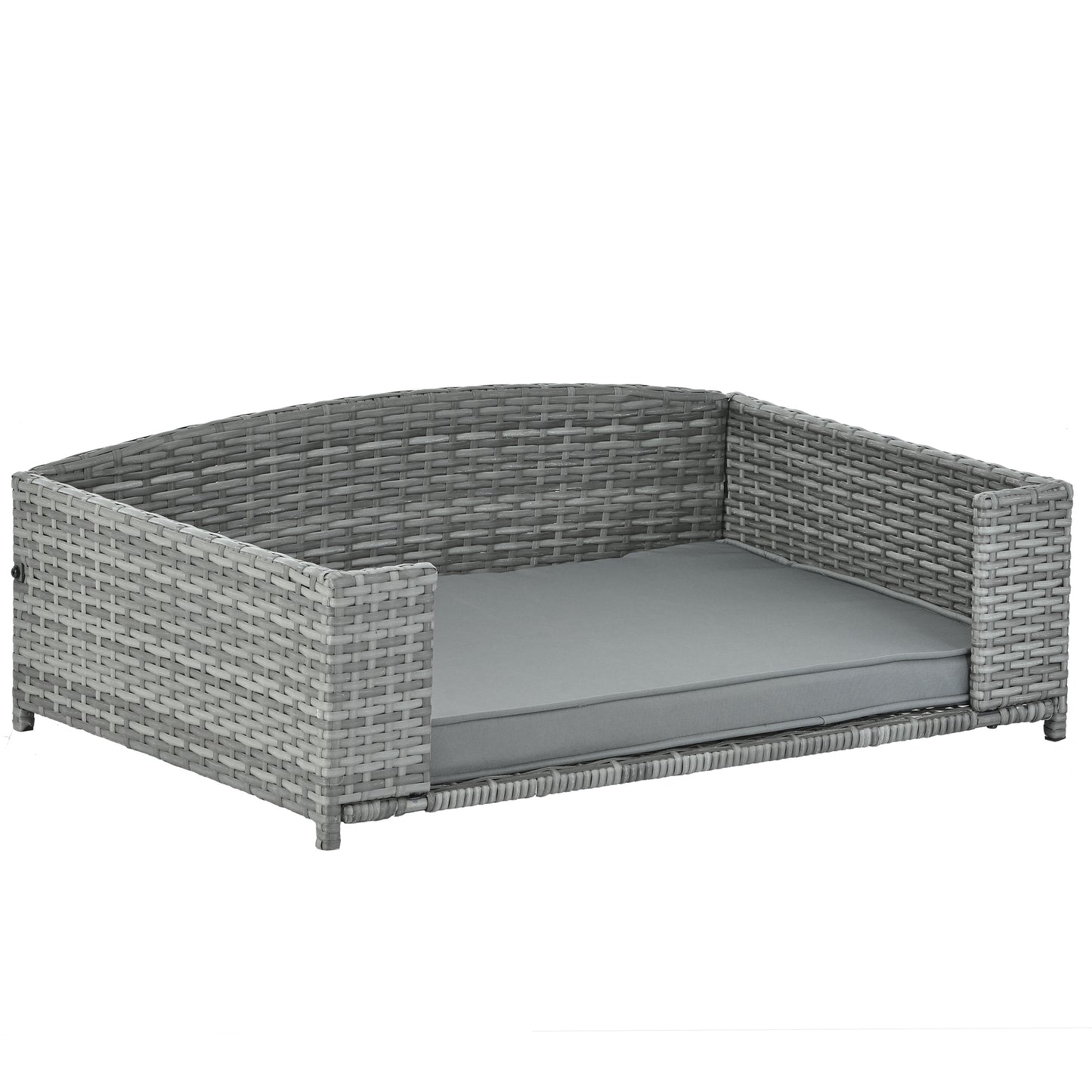 Dog Bed: Pet Enclosures, Outdoor Furniture & Seasonal PE Wicker - Comfy Cushion, Various Sizes, and Colors