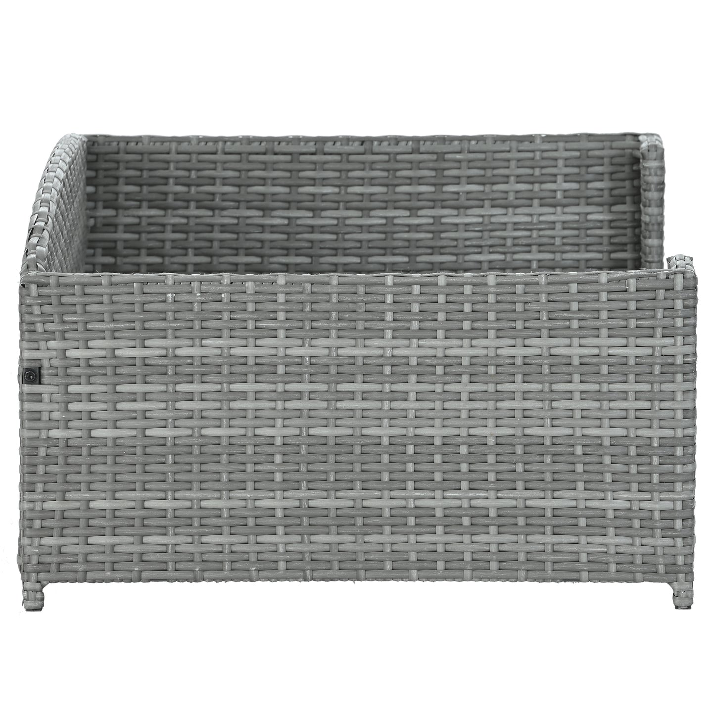 Dog Bed: Comfortable Pet Enclosures, Outdoor Furniture & Patio Sets | PE Wicker, Cushioned Dog Bed