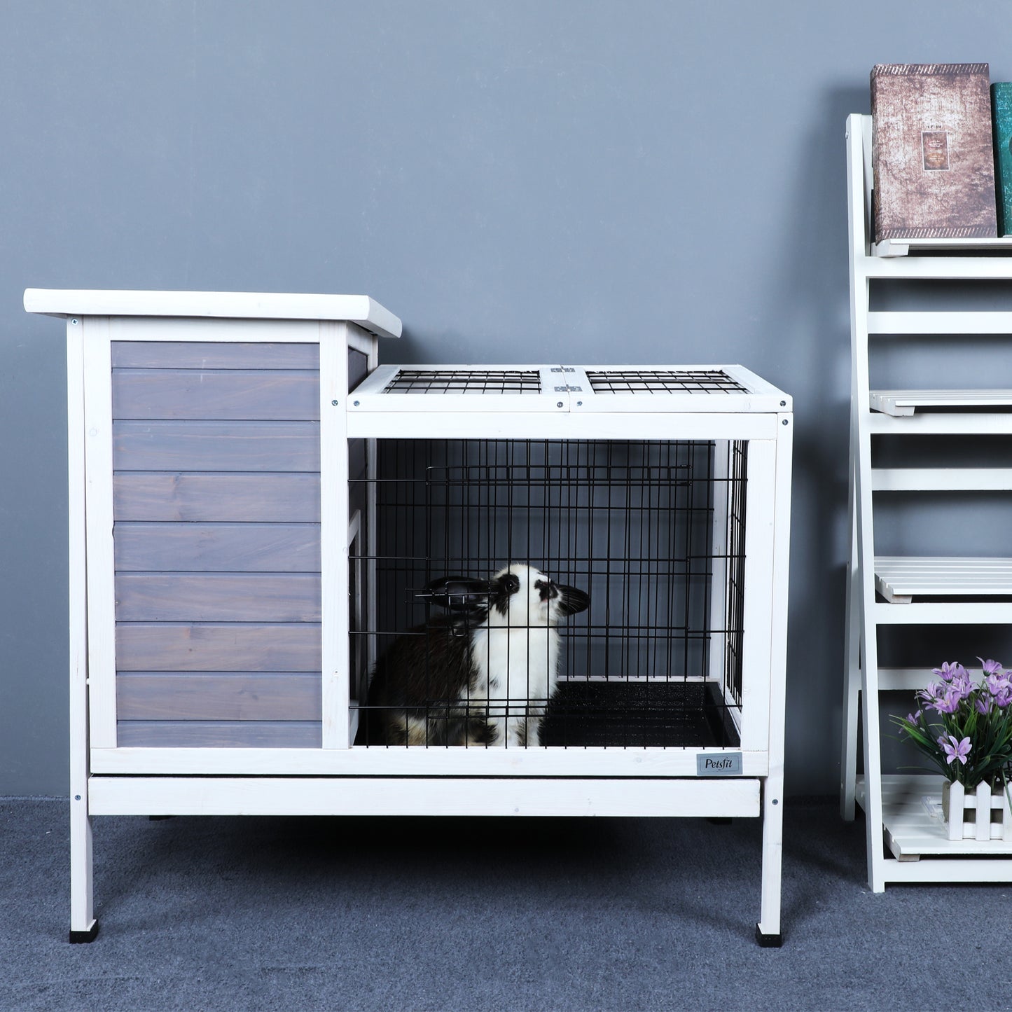 Guinea Pig Cage with Pull Out Tray - Rabbit Hutch for Small Animals - Spacious Bunny Hutch with Convenient Cleaning Feature - Ideal for Guinea Pigs and Rabbits - Available in Various Sizes and Colors (220 letters)