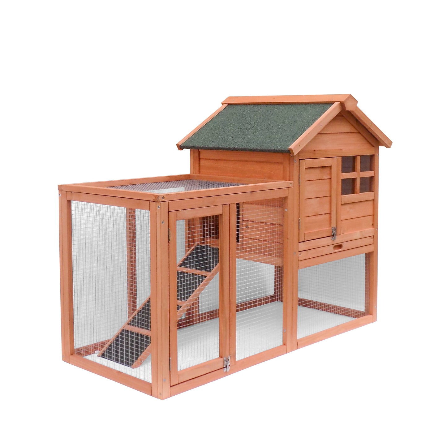 Hot Sale Wooden Rabbit House Chicken Coop Kennels - Easily Assembled, Durable Construction, Ideal for Small Animals - Spacious, Weather-resistant, Available in Various Sizes