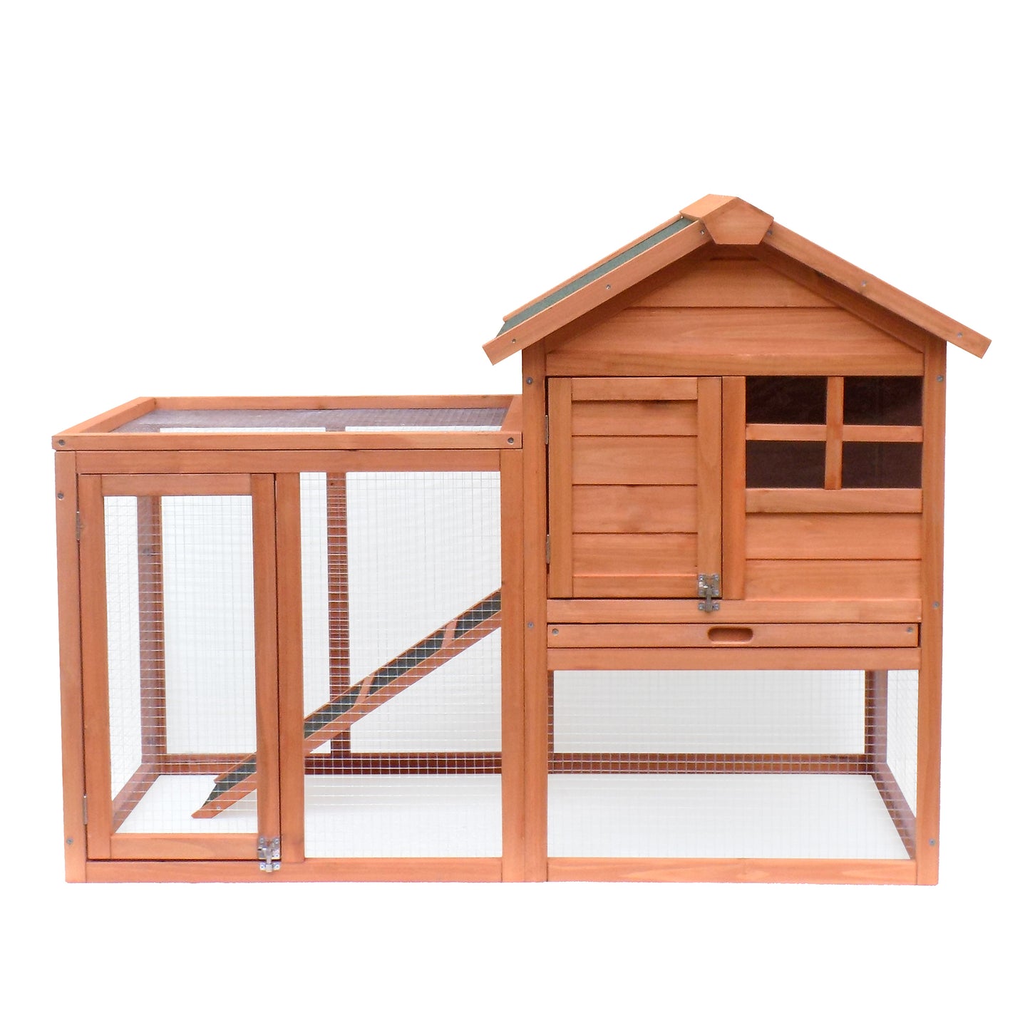 Hot Sale Wooden Rabbit House Chicken Coop Kennels - Easily Assembled, Durable Construction, Ideal for Small Animals - Spacious, Weather-resistant, Available in Various Sizes