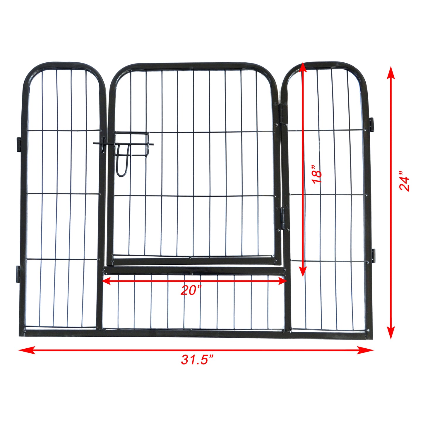 High Quality Portable Outdoor Folding 16-Panel Heavy Duty Metal Pet Playpen