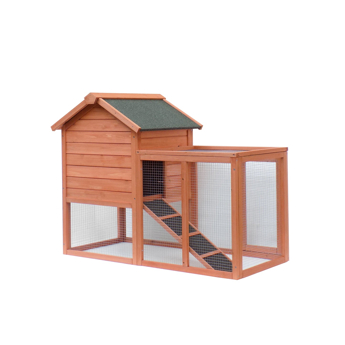 Hot Sale Wooden Rabbit House Chicken Coop Kennels - Easily Assembled, Durable Construction, Ideal for Small Animals - Spacious, Weather-resistant, Available in Various Sizes