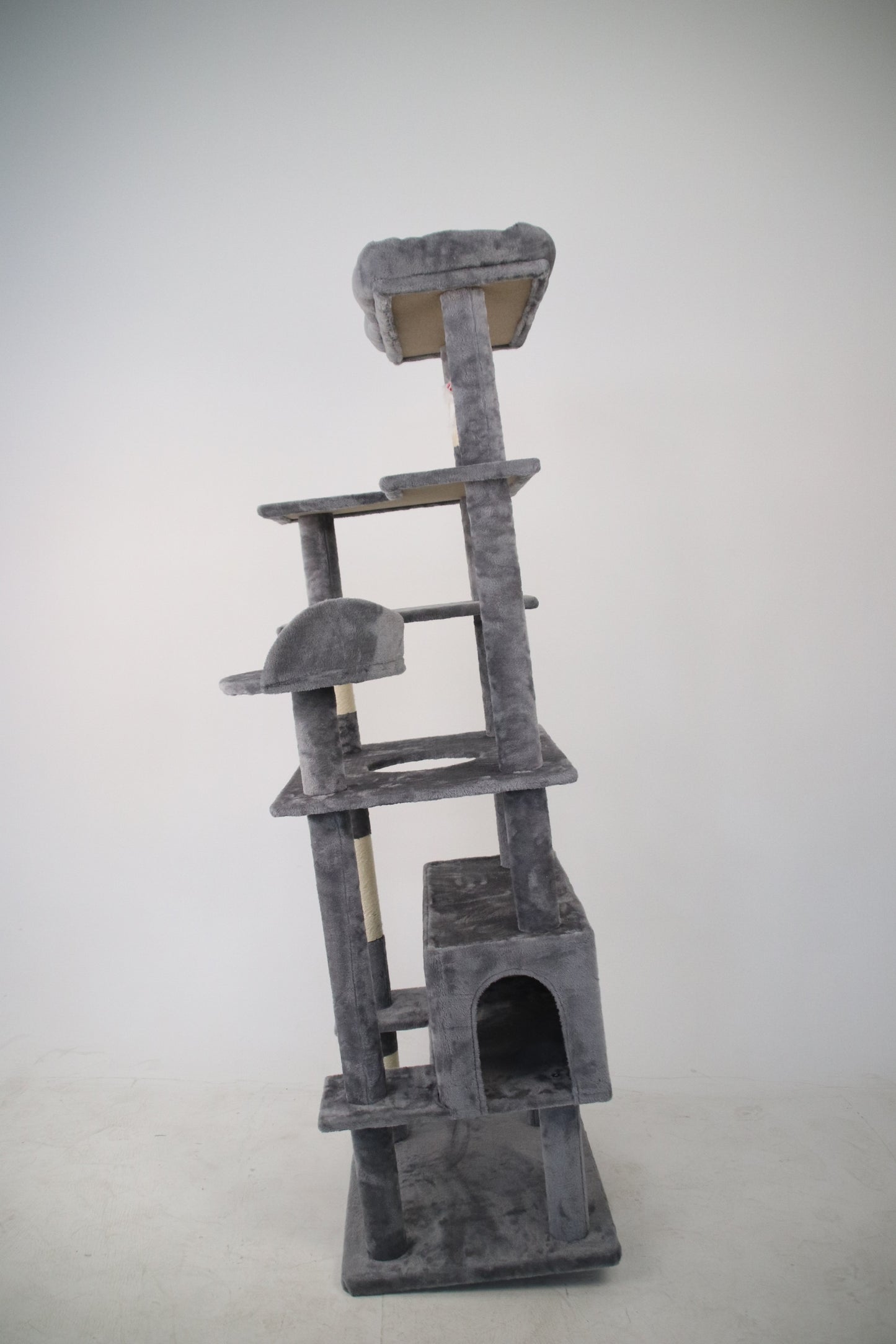 Cat Climbing Frame: Sturdy and Versatile Play Structure for Cats with Multiple Levels, Scratching Posts, and Perch Areas - Available in Various Sizes and Colors