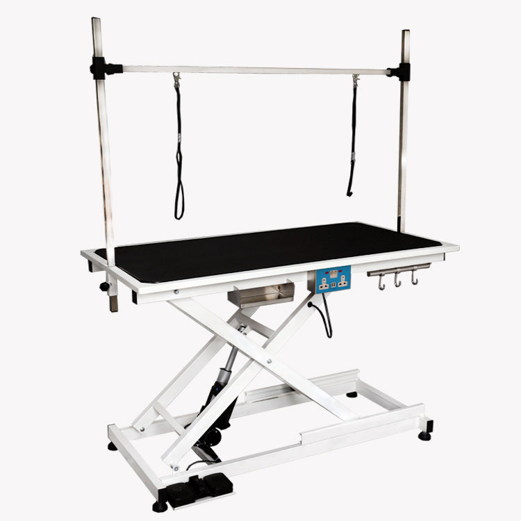 "Professional Electric Pet Grooming Table: Adjustable Height 8-36inch, Deluxe Design, 110V/220V - Perfect for Groomers"