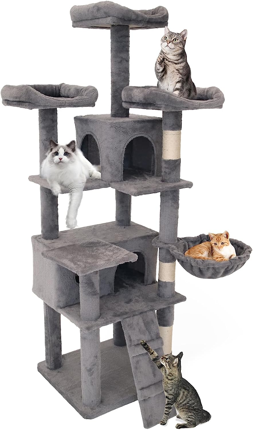 Cat Climbing Frame: Sturdy, Versatile, and Fun Activity Center for Cats of All Sizes - Ideal for Indoor Use - Available in Various Colors and Sizes