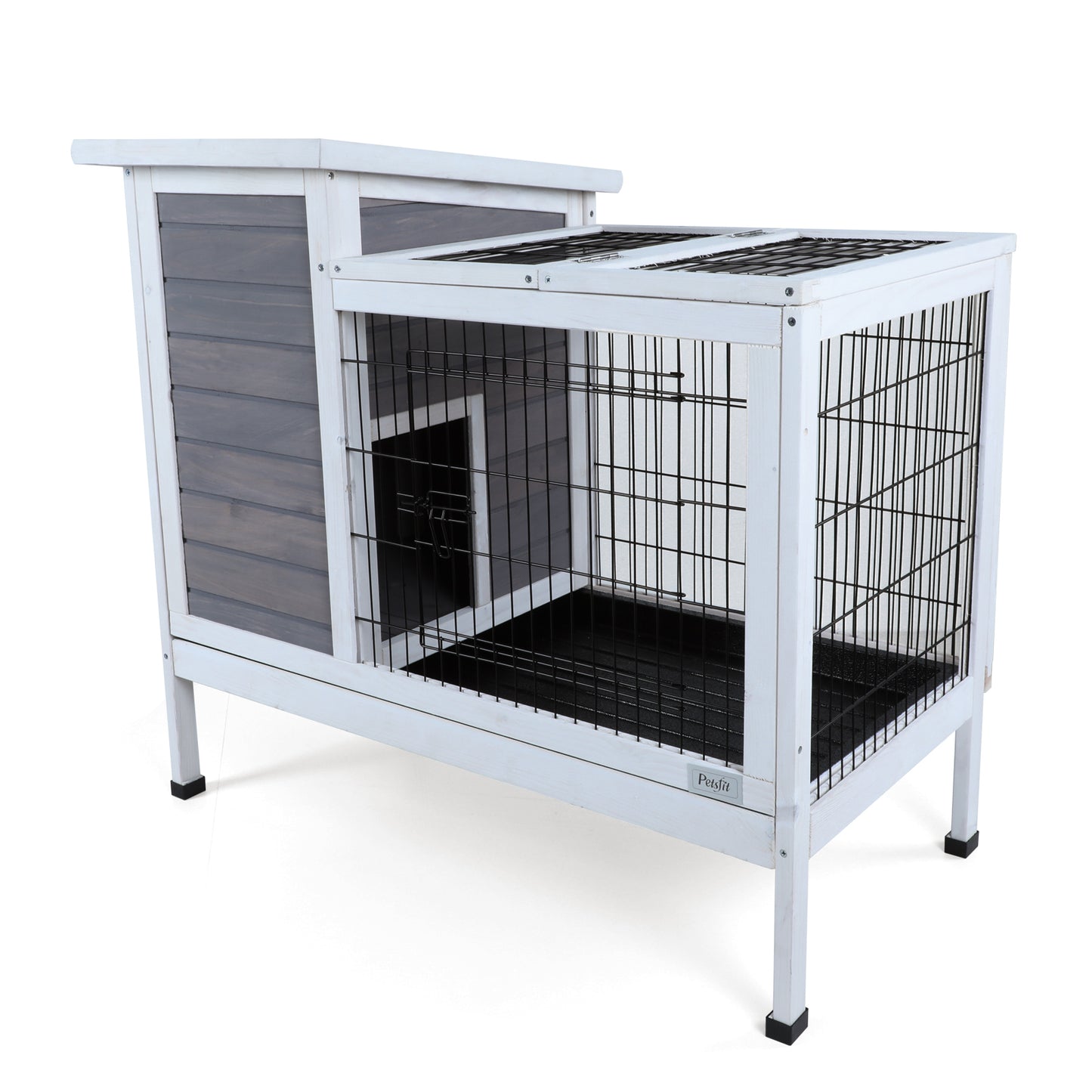 Guinea Pig Cage with Pull Out Tray - Rabbit Hutch for Small Animals - Spacious Bunny Hutch with Convenient Cleaning Feature - Ideal for Guinea Pigs and Rabbits - Available in Various Sizes and Colors (220 letters)